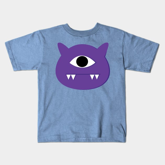 Ellie's Backpack Monster Kids T-Shirt by underwatercity